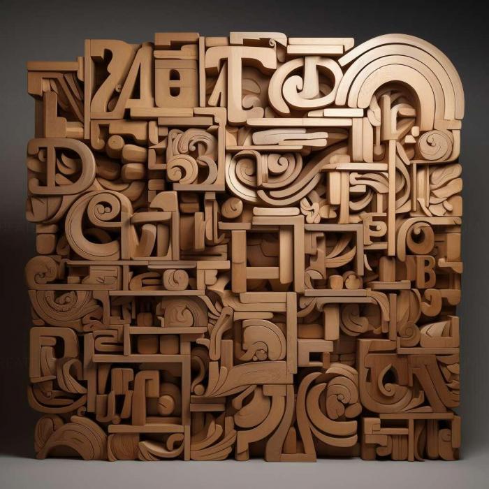 نموذج ثلاثي الأبعاد لآلة CNC 3D Art 